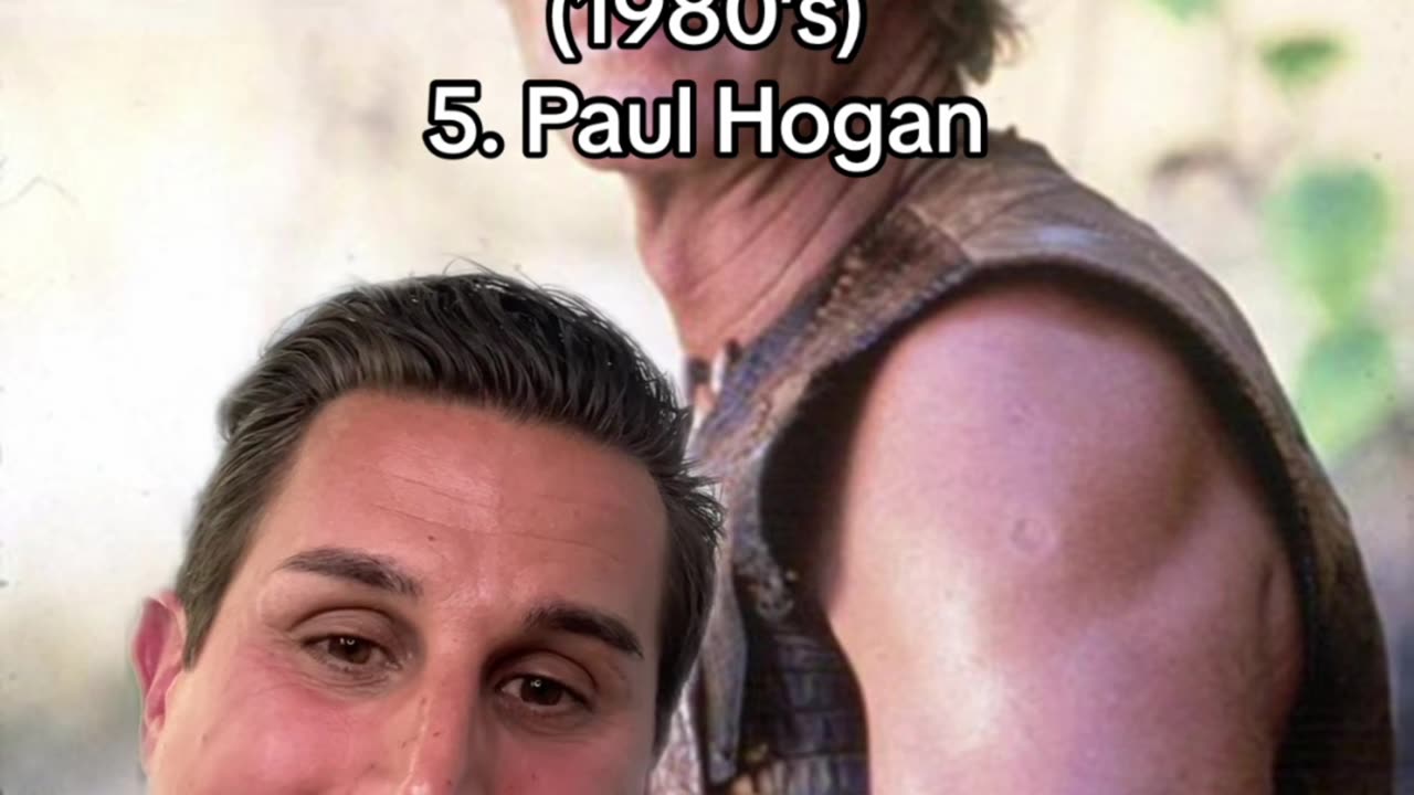 PAUL HOGAN WAS A MASSIVE STAR?