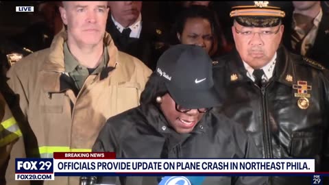 PHILA: OFFICIALS PROVIDE UPDATE ON PLANE CRASH IN NE PHILA