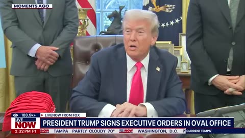 President Trump signs new executive orders