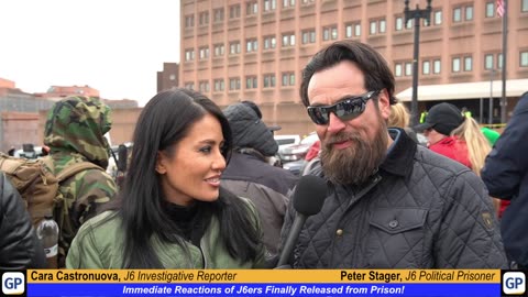 J6er Peter Stager gives Message about Pardon and Release of J6ers