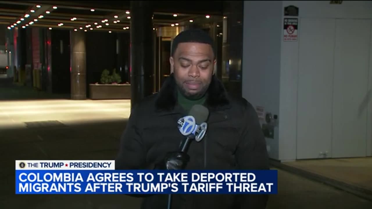 Colombia agrees to take deported migrants after Trump tariff threat