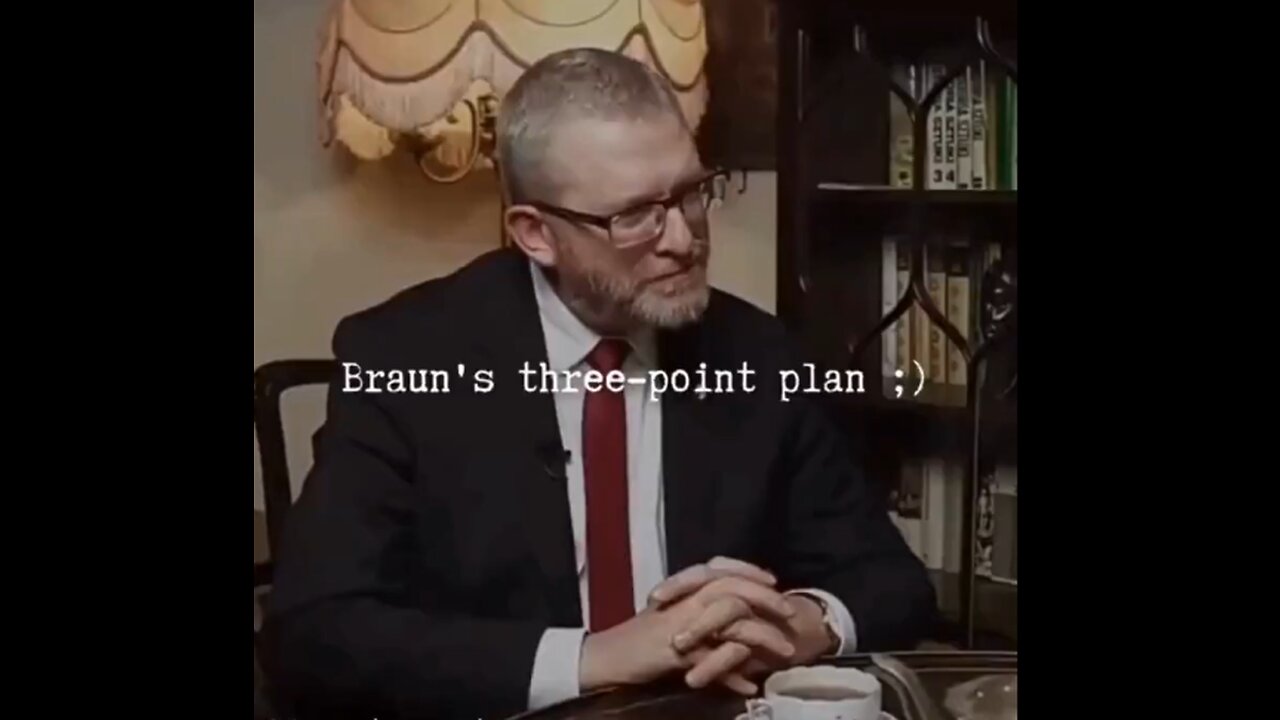 Grzegorz Braun 3-Point Plan: "Down with COMMUNISM, EURO-COMMUNISM, & JUDEO-COMMUNISM"