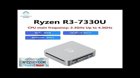 New AMD Ryzen3 R3 7330U MINI PC Windows 11 4Cores 8Threads DDR4 Review