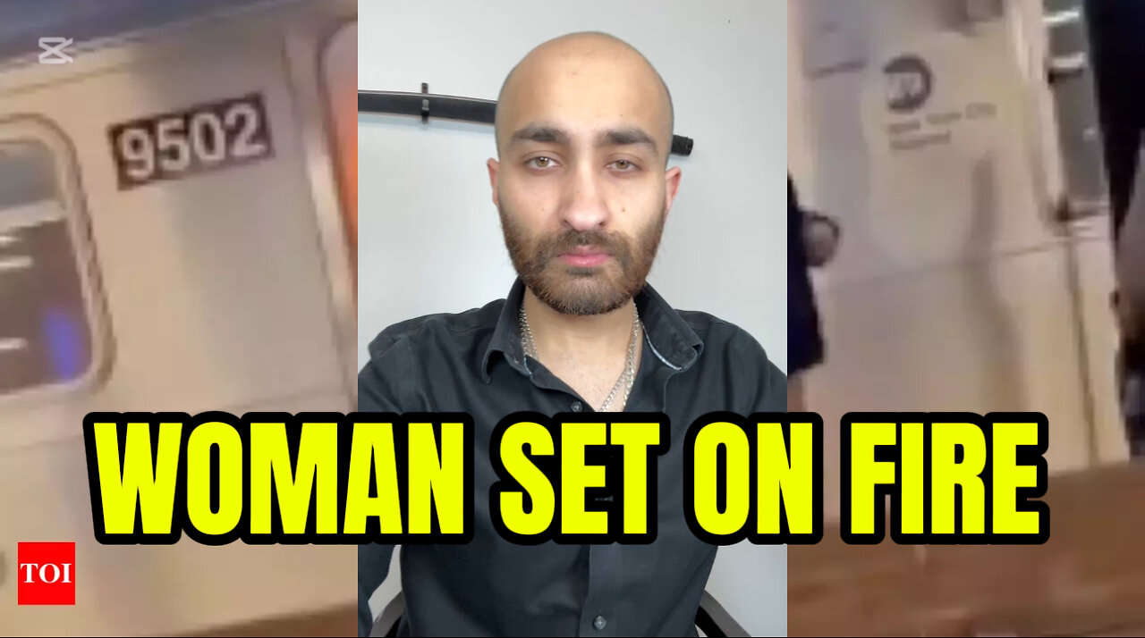 Woman Set On Fire In NYC Subway - The "Alpha Male" Response