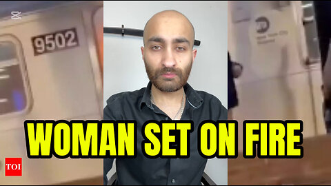 Woman Set On Fire In NYC Subway - The "Alpha Male" Response