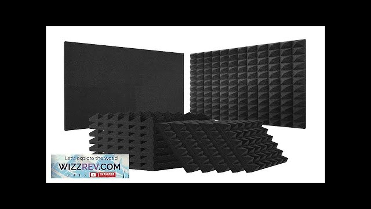 VEVOR Acoustic Foam Panels 36 Pack 12 x 12 x 2 in Review