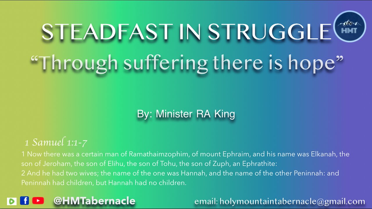 STEADFAST IN STRUGGLE