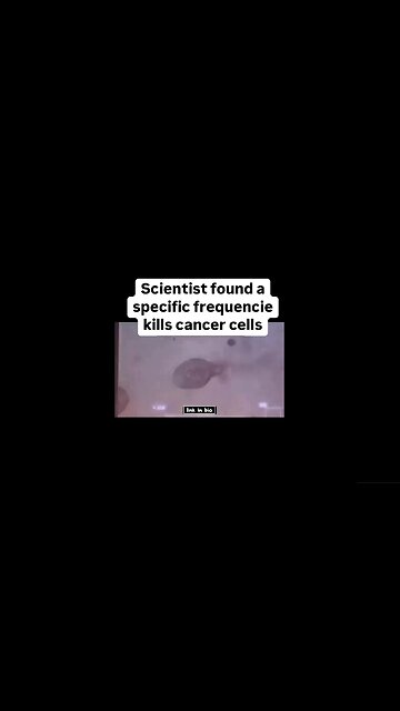 Frequency healing can kill Cancer