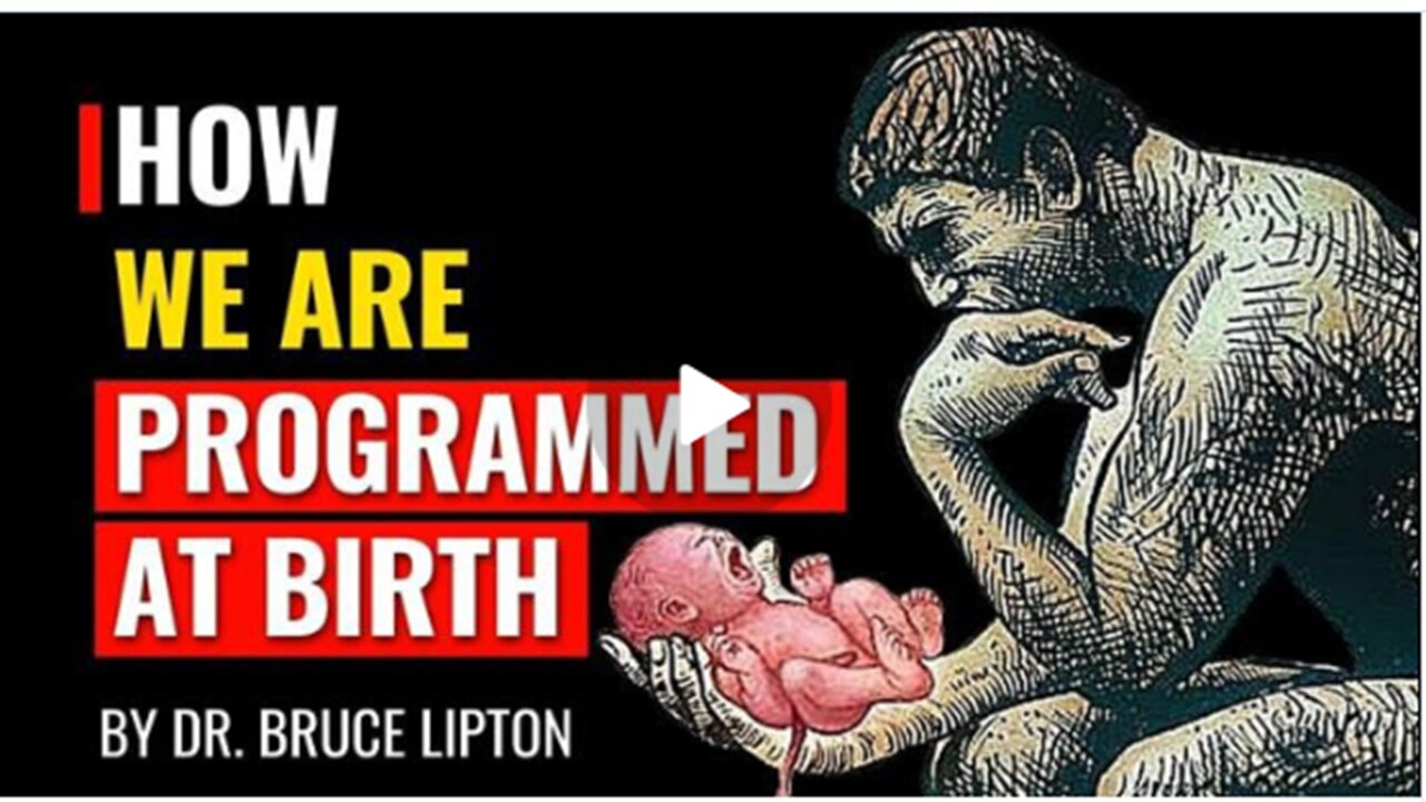 Dr. Bruce Lipton| Explains How We Are Programmed From Birth