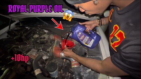 GRAND MARQUIS GETS RACE OIL