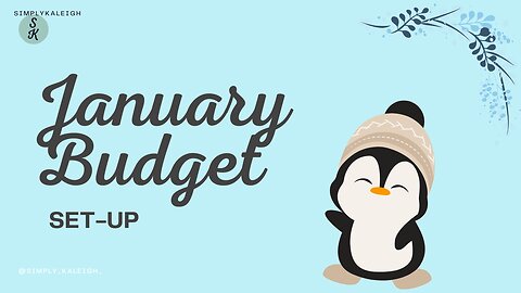 January Budget Setup with EveryDollar: Starting the Year Right! | 2025