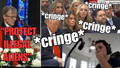 Female bishop completely embarrasses herself at Trump's Church visit
