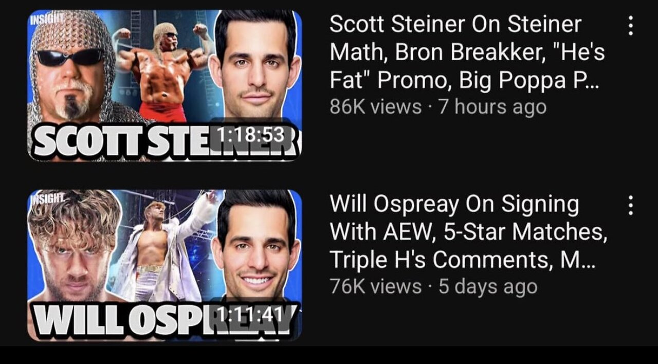 Scott Steiner is a BIGGER DRAW than Will Ospreay! FACTS! #shorts