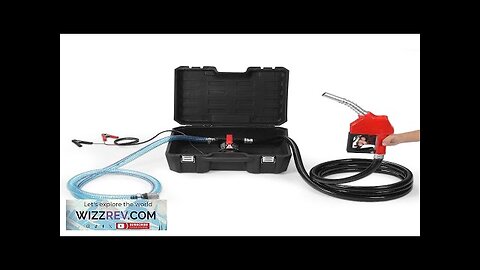 VEVOR Fuel Transfer Pump 12V 10 GPM 1/4 HP Diesel Pump Review