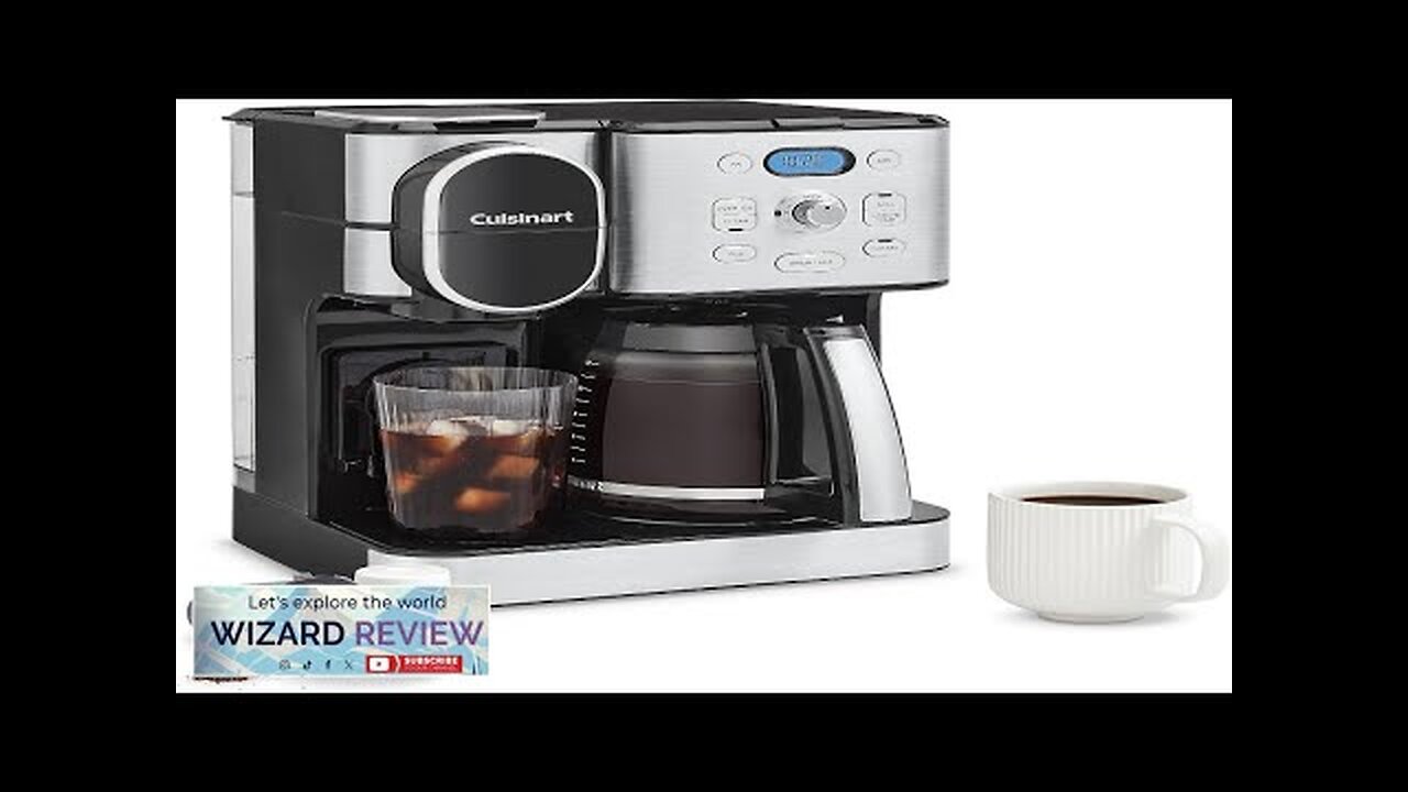 Cuisinart Coffee Maker 12-Cup Glass Carafe Automatic Hot & Iced Coffee Maker Review