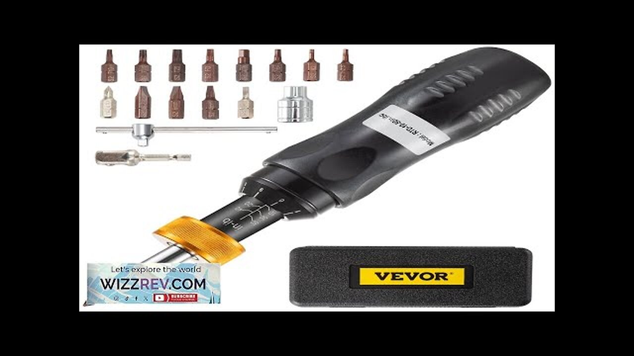 VEVOR Torque Screwdriver 1/4" Drive Screwdriver Torque Wrench Torque Screwdriver Review