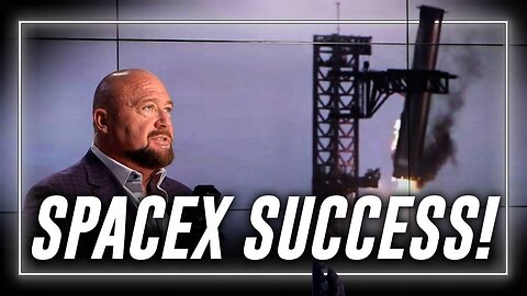 Alex Jones Responds To SpaceX Starship Flight 7's Second Successful