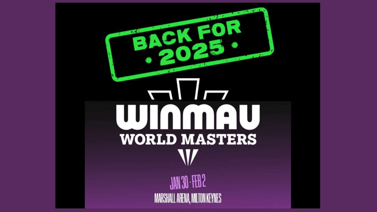 2025 World Masters Chisnall v Menzies