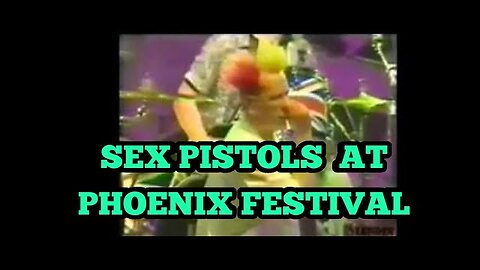 SEX PISTOLS AT PHOENIX FESTIVAL..