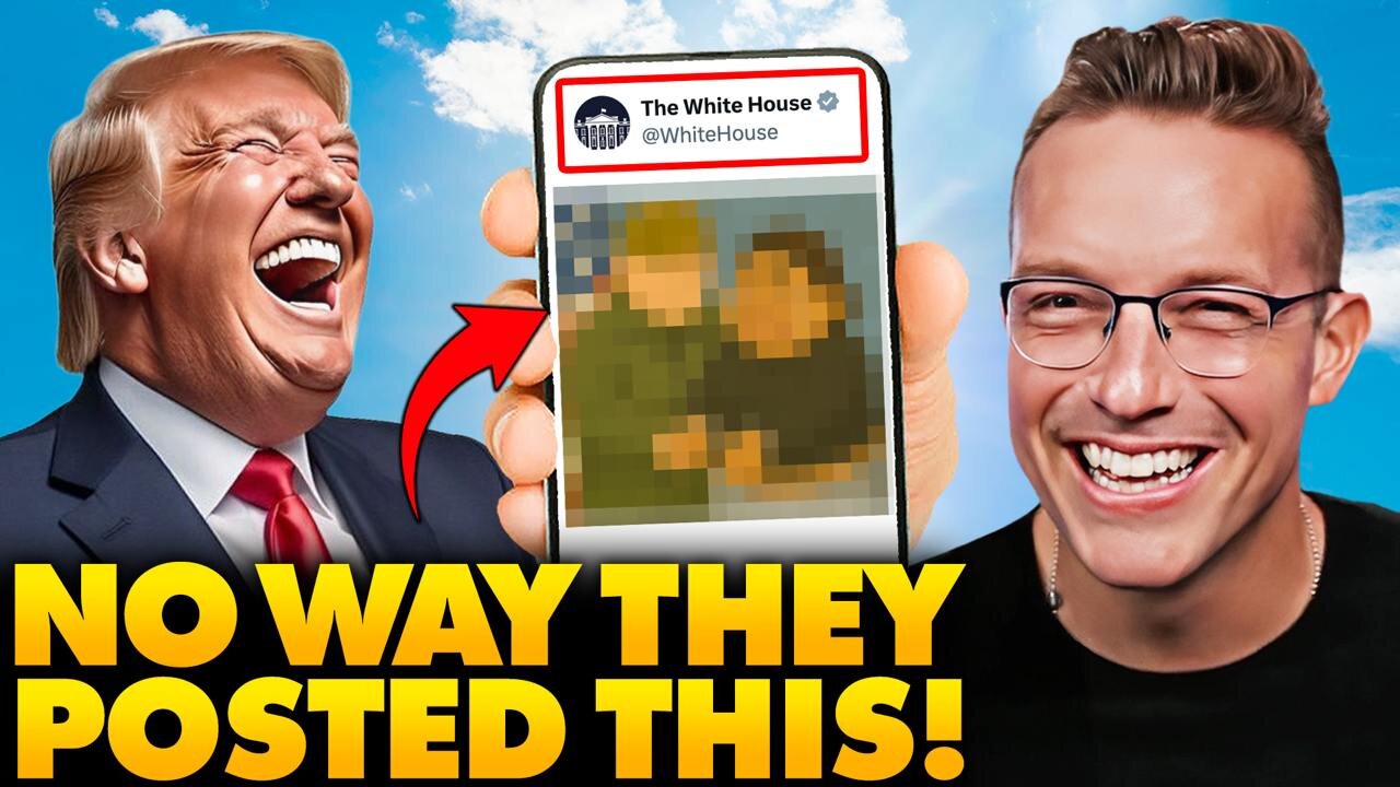 Trump White House Releases Anime Meme ROASTING Illegal Aliens | Libs Throw Hysterical Meltdown 🤣