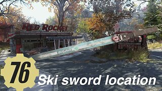 Fallout 76 ski sword location, daily challenge-sell a ski sword to a vendor