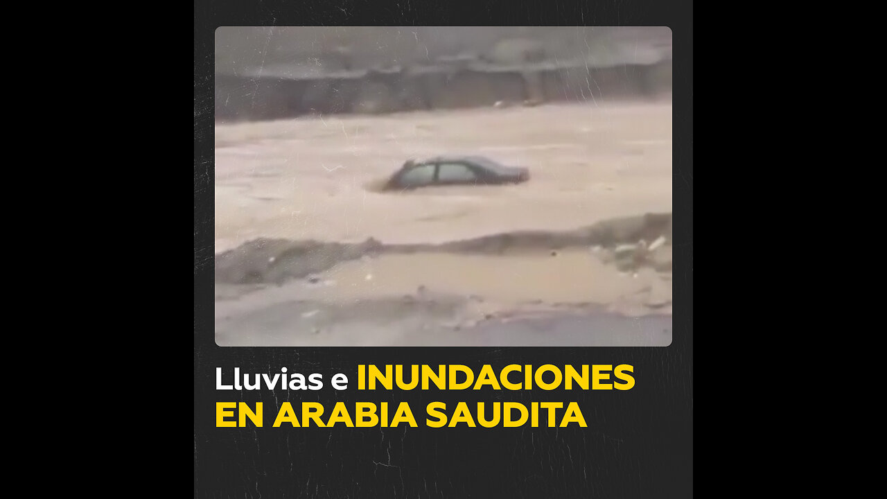 Fuertes inundaciones en La Meca (Arabia Saudita) por intensas lluvias