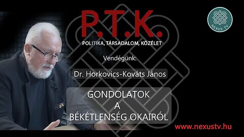 Dr. Horkovics-Kováts János: Gondolatok a békétlenség okairól