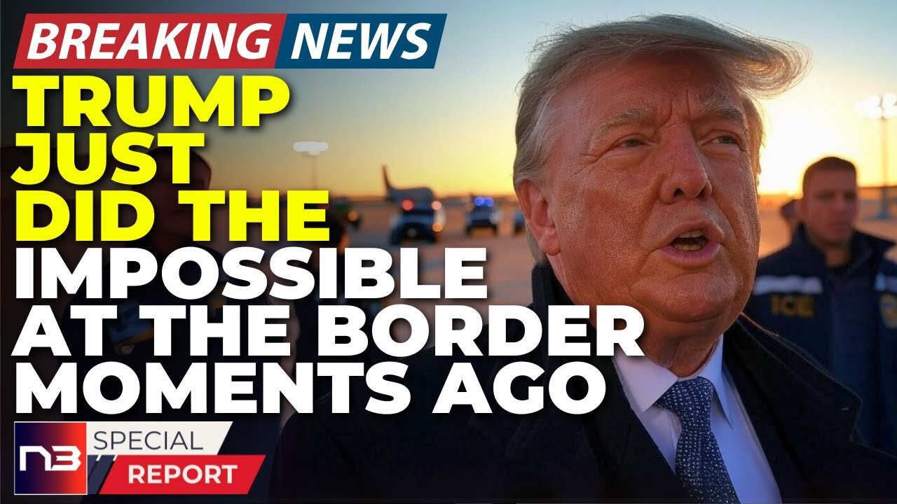 Breaking: What Just Happened At The Border Today Made Every Liberal Start Screaming Live