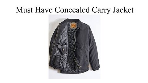 Discover Why the Venado Concealed Carry Jacket is a Must Have