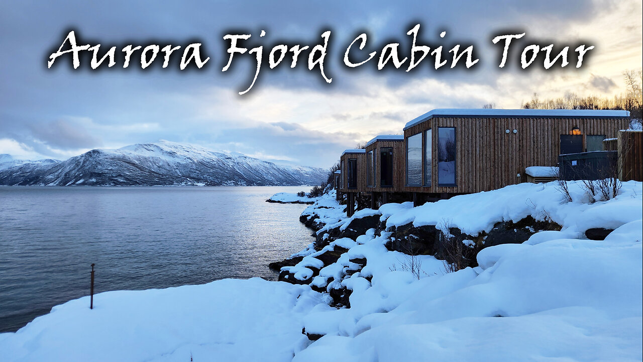 Aurora Fjord Cabin Tour!