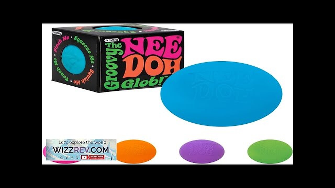 Schylling NeeDoh Original Sensory Fidget Toy Assorted Colors Ages Review