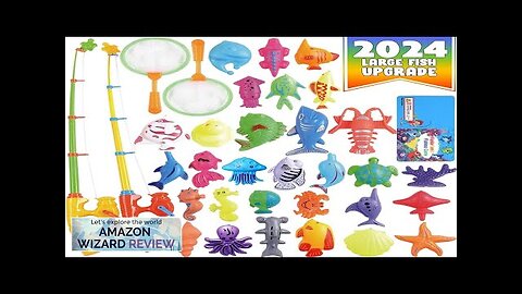 CozyBomB™ Magnetic Fishing Pool Toys Game for Kids Water Table Bathtub Review