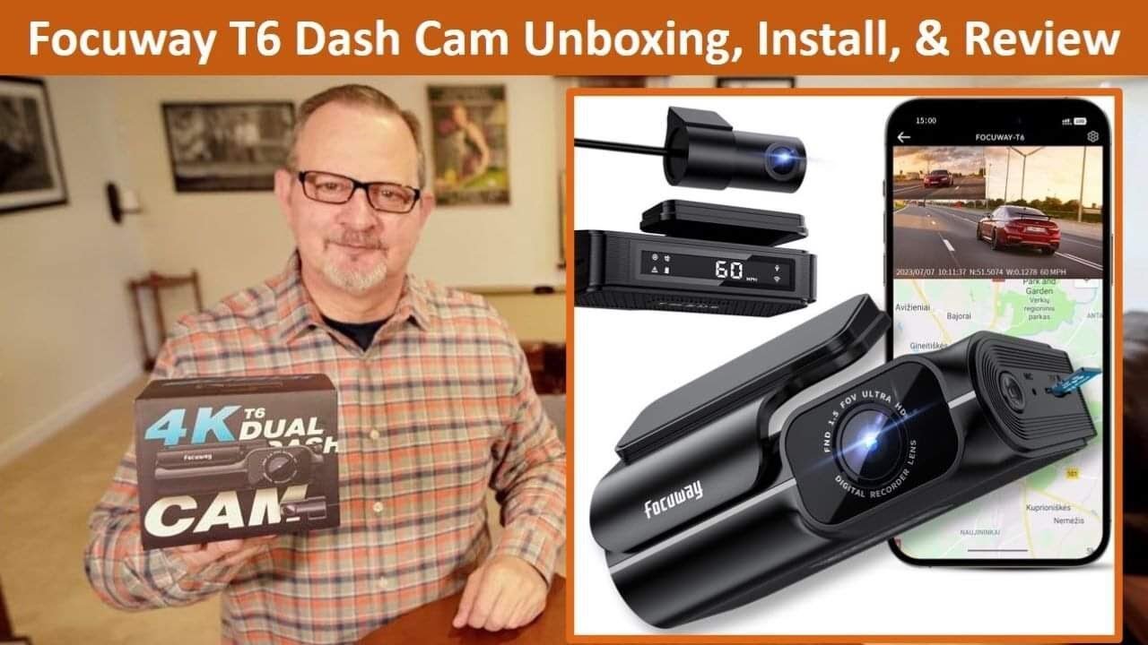 Focuway T6 Dash Camera Unboxing, Installation, and Review! #dashcam #unboxing #roadsafety
