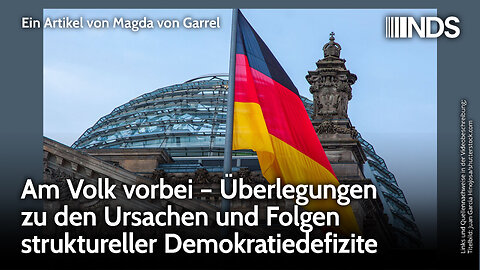 Am Volk vorbei –Zu den Ursachen und Folgen struktureller Demokratiedefizite | Magda von Garrel | NDS