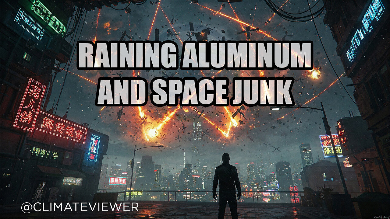 Raining Aluminum & Space Junk! Jime Lee, Climate Viewer 🎯SEE DESC🎯