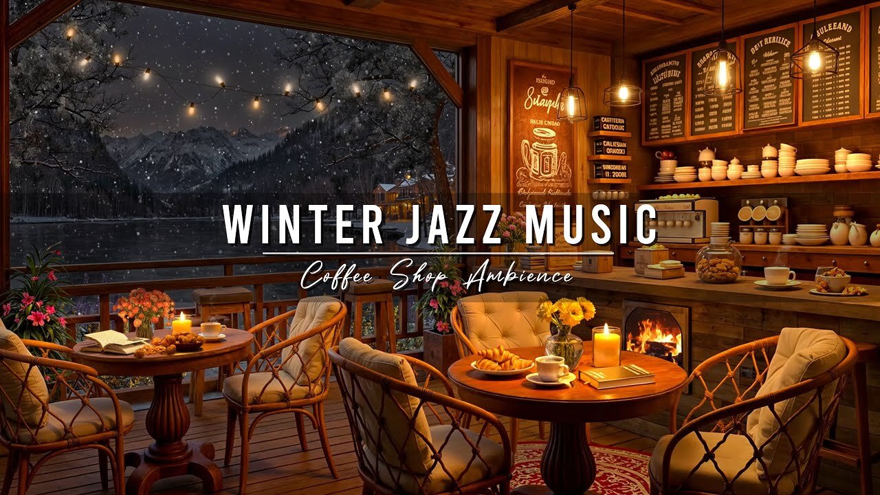 Relaxing Jazz Instrumental Music | Coffee Shop Ambience