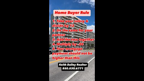 The Home Buyer Rule Destin Florida Real Estate Owners NEED to Know