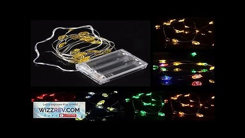 2M 18 LED Battery Powered Santa Claus String Fairy Light For Xmas Review