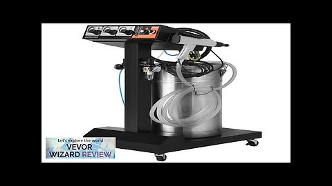 VEVOR Powder Coating System 50 W 100KV Electrostatic Output Powder Coating Kit Review