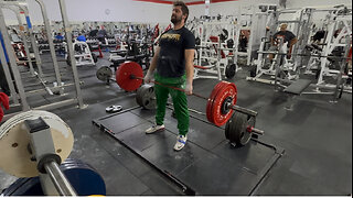 Deadlifts 175KG/385LBs 3 Rep PR