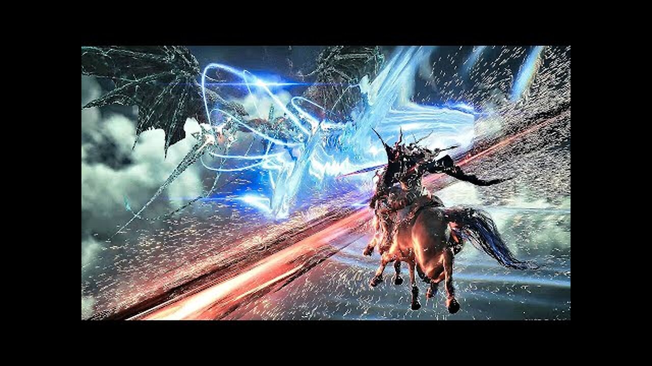 Odin vs. Bahamut Fight Scene (Final Fantasy XVI) 4K ULTRA HD Eikons Cinematic