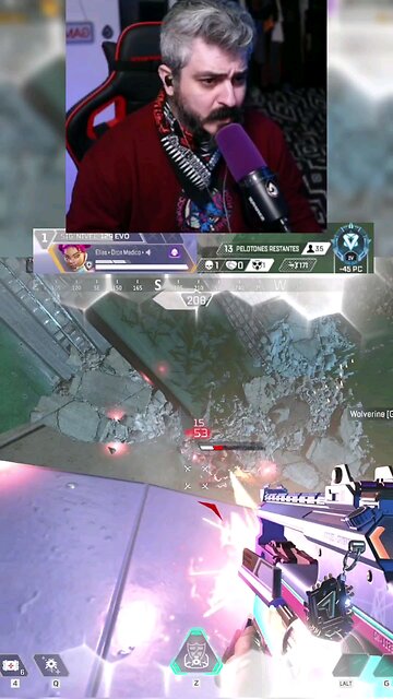 no duro mucho el sigilo 😂🤭 porque no tenían vida? 🤔 #apex #apexlegends #eliasprotest