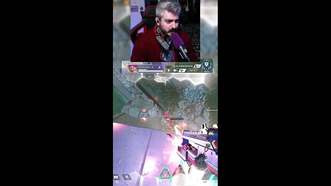 no duro mucho el sigilo 😂🤠porque no tenÃan vida? 🤔 #apex #apexlegends #eliasprotest