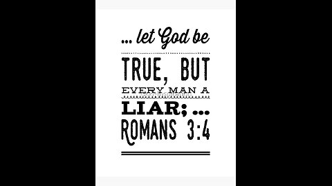 Let God Be True