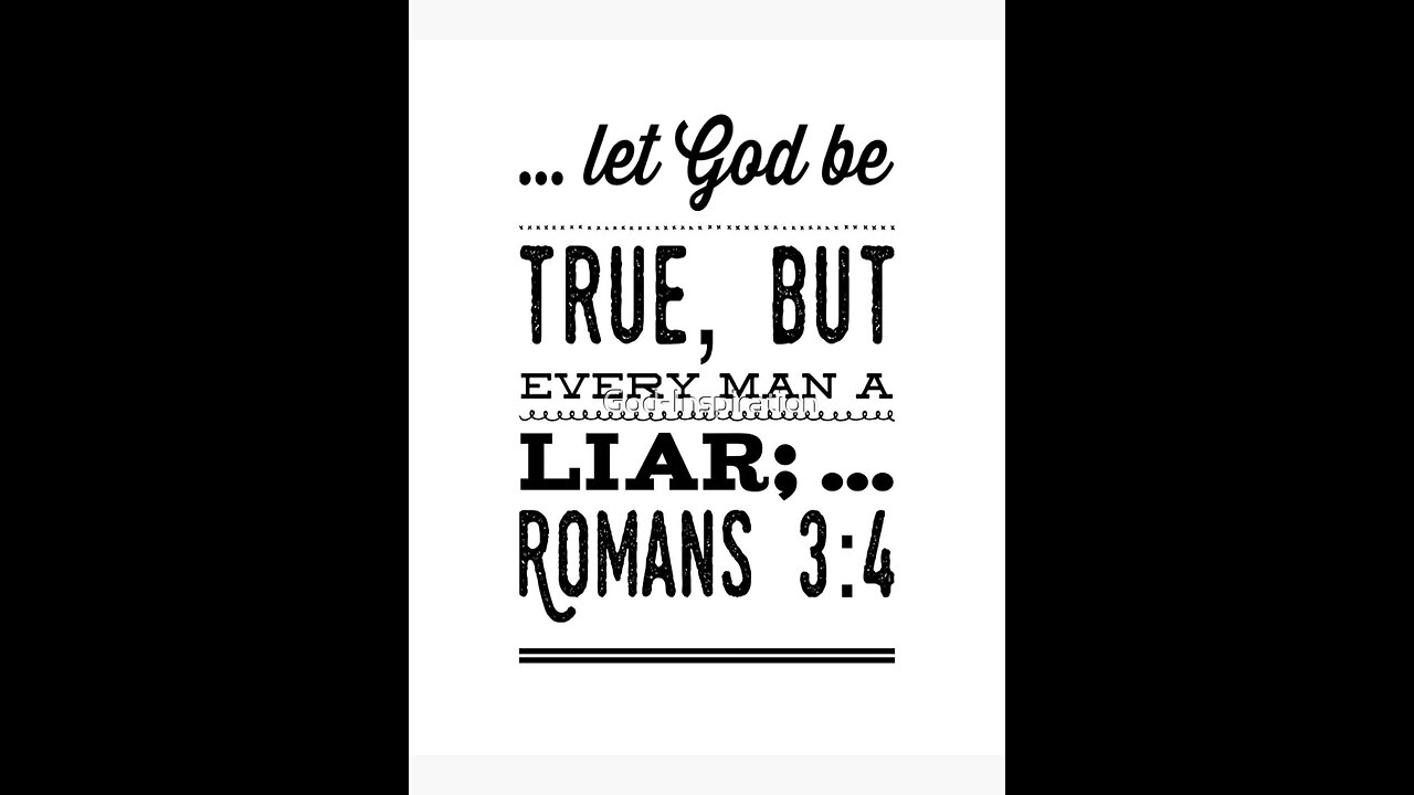 Let God Be True