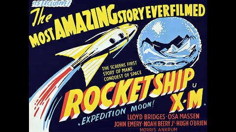 Rocketship X-M 1950 colorized (Lloyd Bridges)