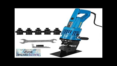 VEVOR Hydraulic Hole Puncher Cutting Thick 1/4"Electric Hydraulic Hole Punching Tool w/ Review