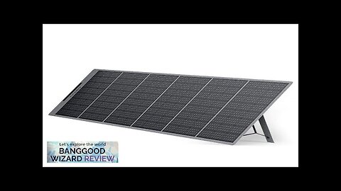 US Direct AFERIY AF-S400 400W Lightweight Portable Solar Panels Foldable Mono Cell Review