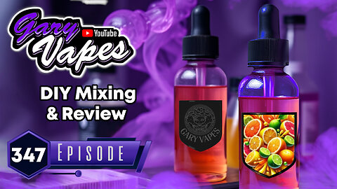 DIY E juice Mixing and Review! Grumoso By Vapone