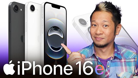 Apple iPhone 16e is... $599 - Comparison w/ iPhone 16 & 16 Pro